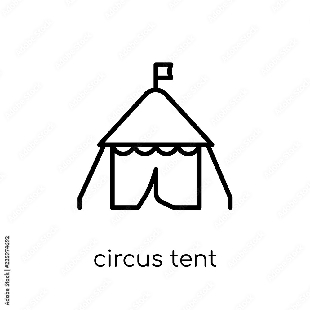 Circus Tent icon from Circus collection. Circus Tent icon from Circus collection.