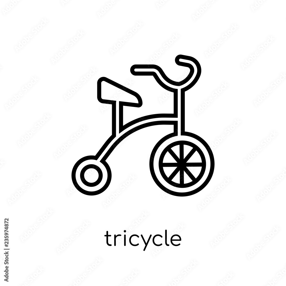 Tricycle icon from Circus collection.