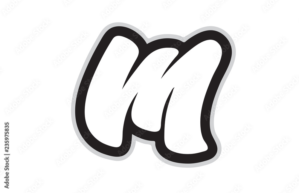 m black and white alphabet letter logo icon design m black and white alphabet letter logo icon design