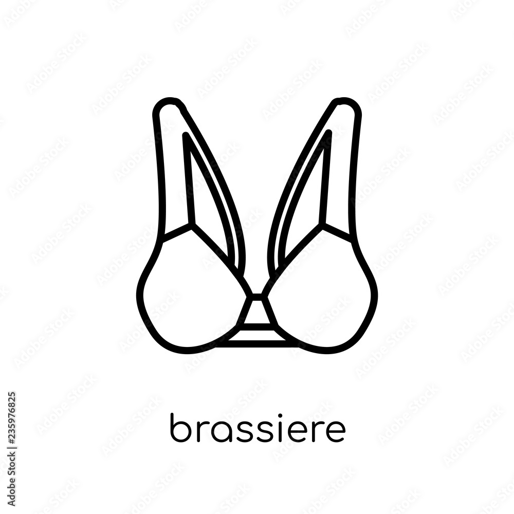 Brassiere icon from Clothes collection. Brassiere icon from Clothes collection.