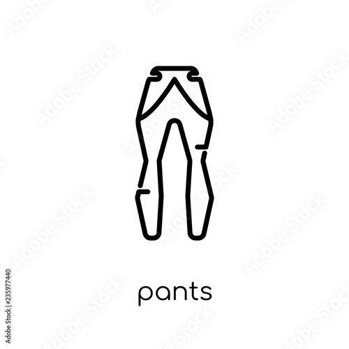 Pants icon from collection.