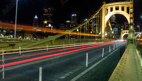 Pittsburgh Skyline at Night 