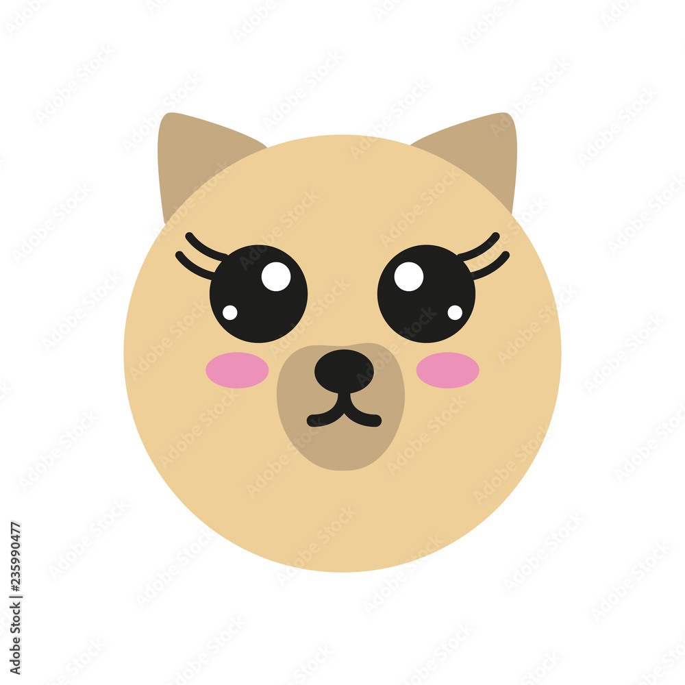 Vector illustration with dog Vector illustration with dog