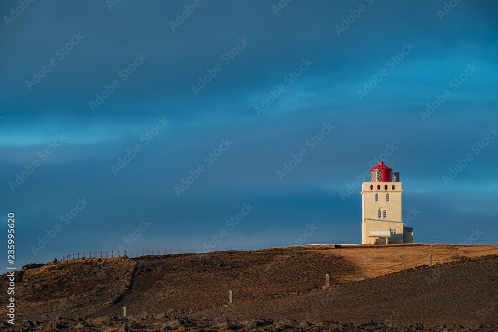 Iceland, Dyrholaey Lighthouse
