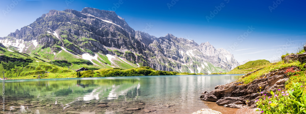 Fototapeta premium View of Trubsee, Engelberg, Switzerland, Europe.