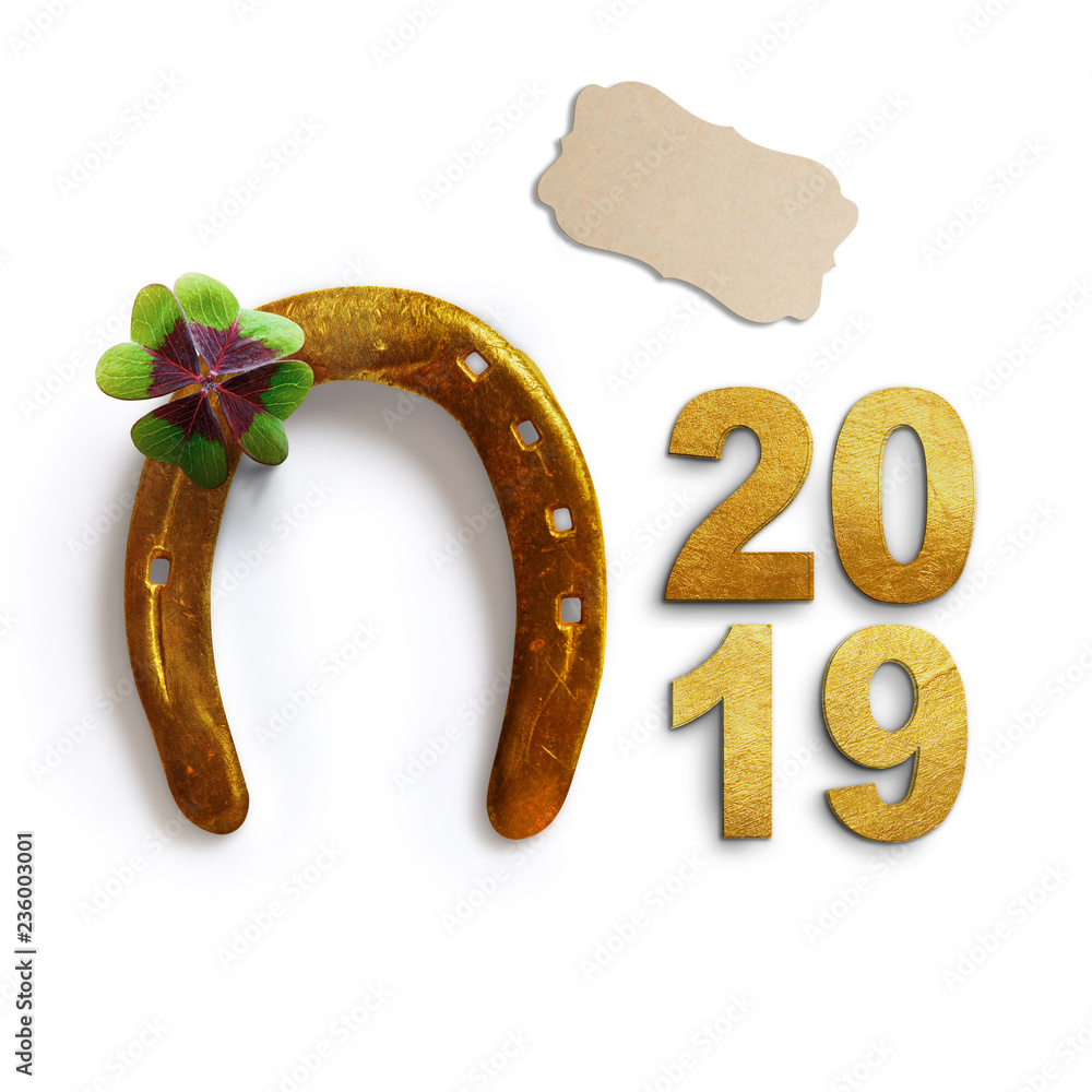 Hufeisen bringt Glück! Stock 写真 Adobe Stock