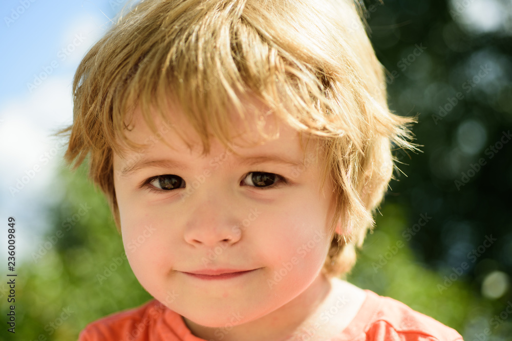 Child portrait. Cute little boy. Close-up portrait of cute, smiling, caucasian white boy. Child with beautiful eyes, concept of childhood education, happy family or parenting. Kid enjoying life. Child portrait. Cute little boy. Close-up portrait of cute, smiling, caucasian white boy. Child with beautiful eyes, concept of childhood education, happy family or parenting. Kid enjoying life.