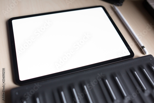 Wallpaper Mural new pro tablet with keyboard blank screen  Torontodigital.ca