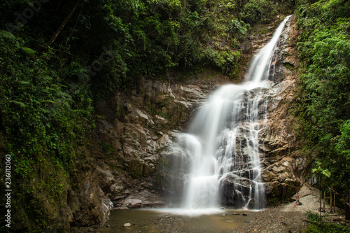 Cascata nel parco nazionale Podocarpus  Ecuador