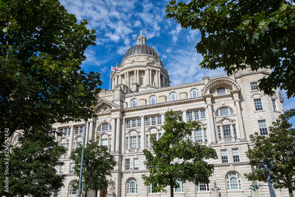 Naklejka premium Port of Liverpool Building