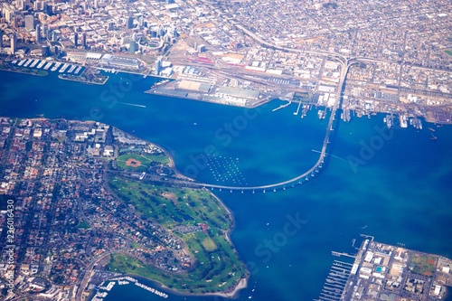 You from sky of Coronado Bridge