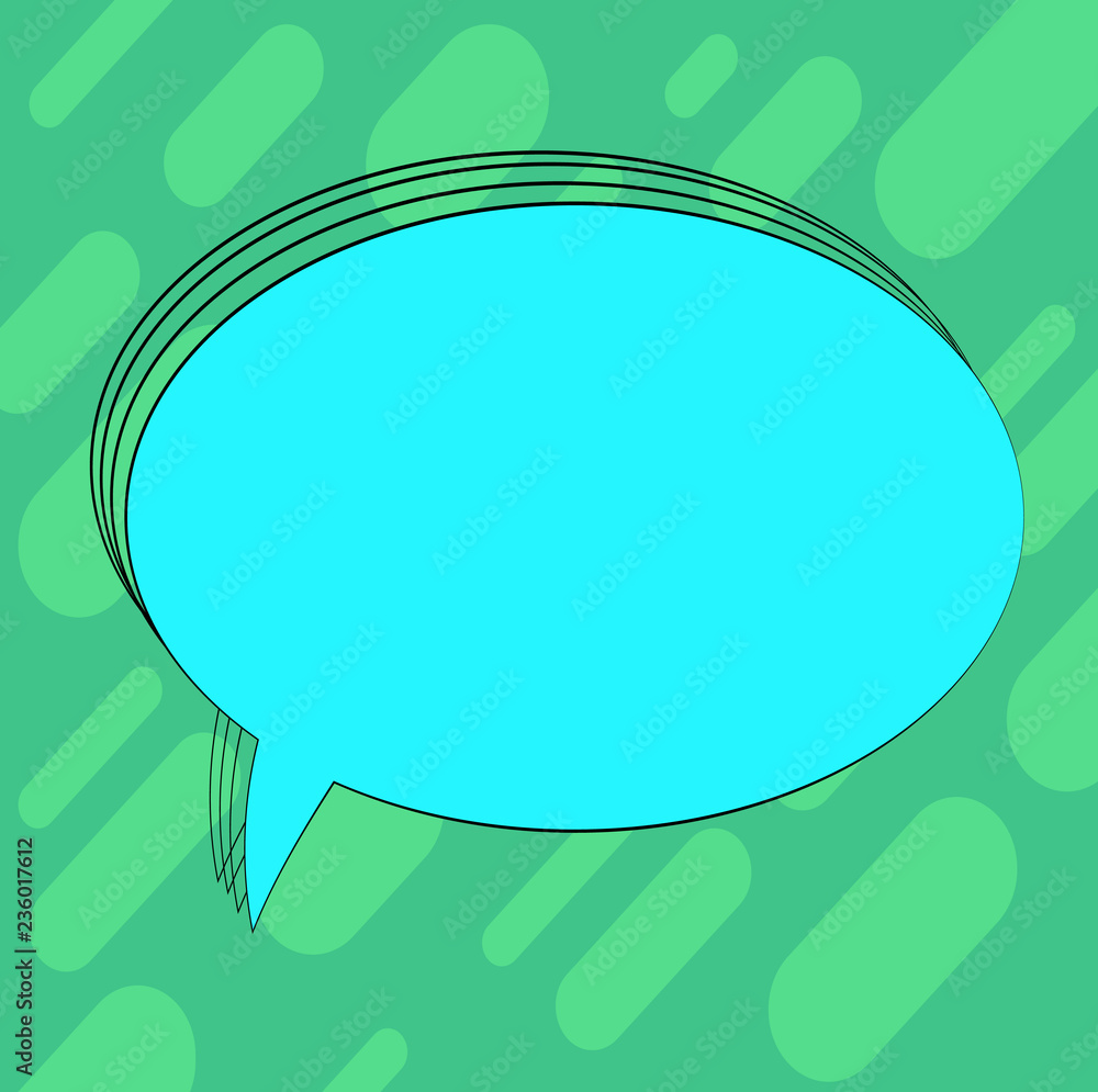 Design business concept Empty template copy space text for Ad website isolated. Blank Oval Outlined Solid Color Speech Bubble Empty Text Balloon Vector Design business concept Empty template copy space text for Ad website isolated. Blank Oval Outlined Solid Color Speech Bubble Empty Text Balloon Vector