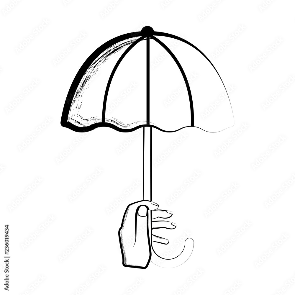 Umbrella Coloring Page | Easy Drawing Guides