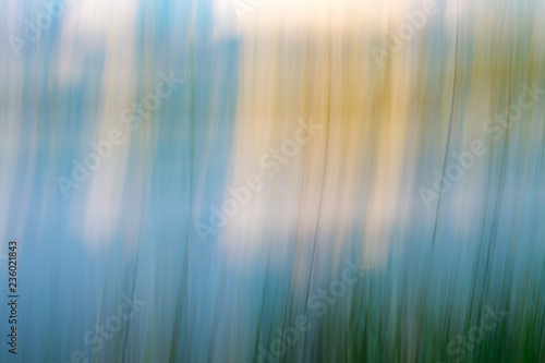 Green And Blue Abstract Landscape