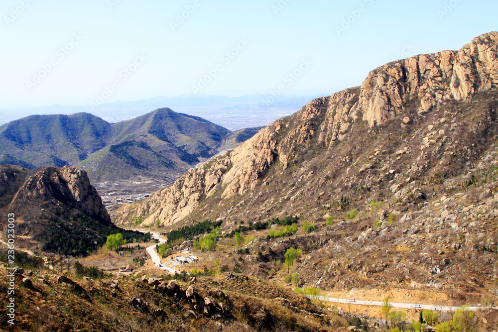 mountain scenery, tianjin, China mountain scenery, tianjin, China