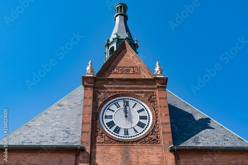 Clock Tower of the Central Railroad of New Jersey Terminal photo