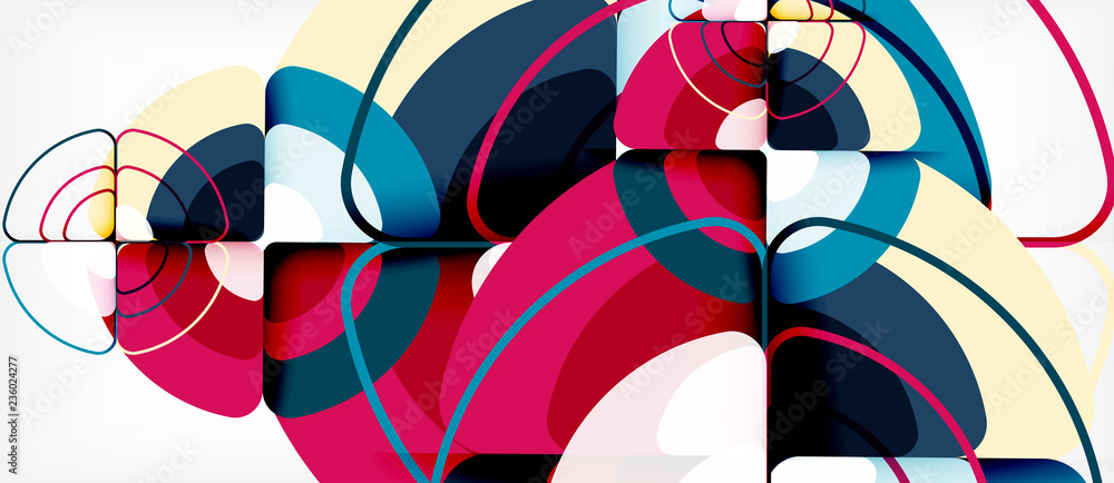 Circle abstract background Circle abstract background