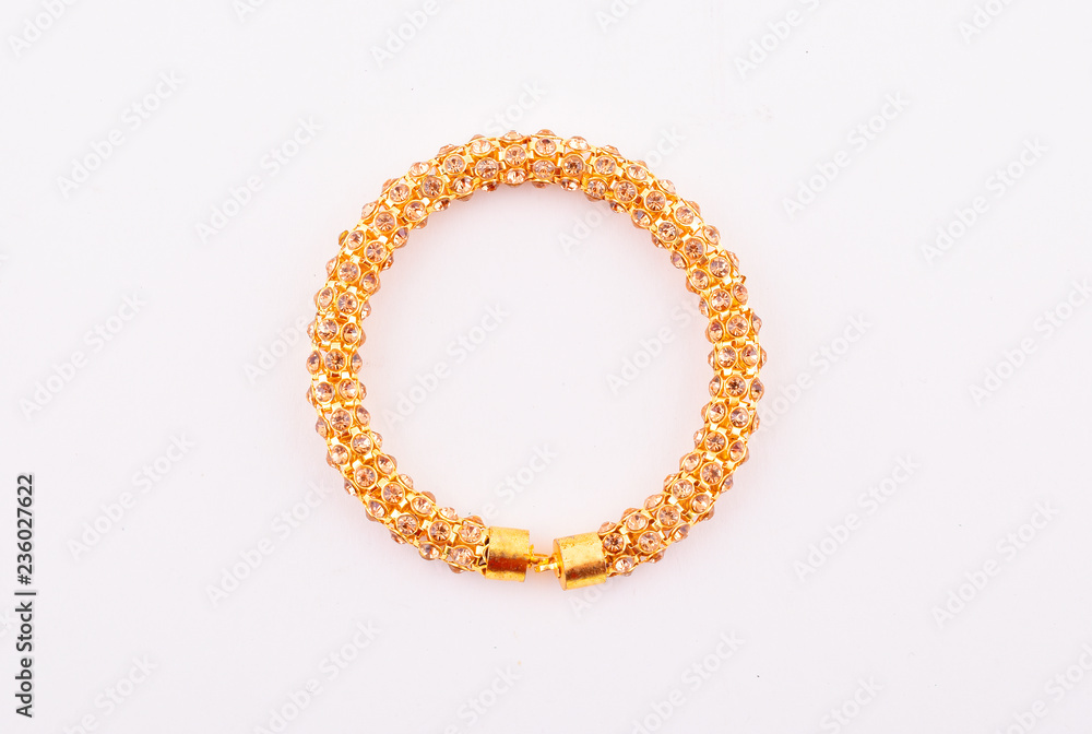 bracelet jewellery isolated on white background bracelet jewellery isolated on white background