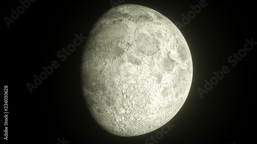 月面イメージCG