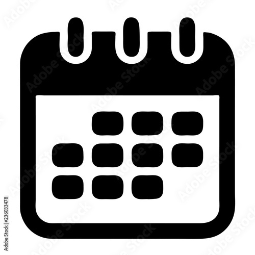 Calendar simple icon