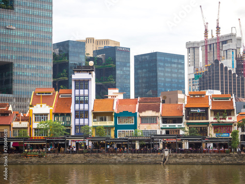 Boat Quay Shophouses