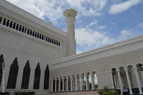 Wall Panels at the Sultan Omar Ali Saifuddin Mosque