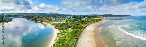 Tomakin beach coastal Panorama