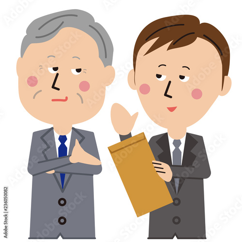 こっそり賄賂、裏金の受け渡し　裏取引