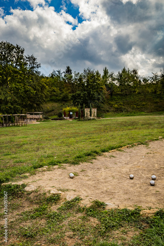 Wallpaper Mural camping site on the countryside of Tuscany Torontodigital.ca