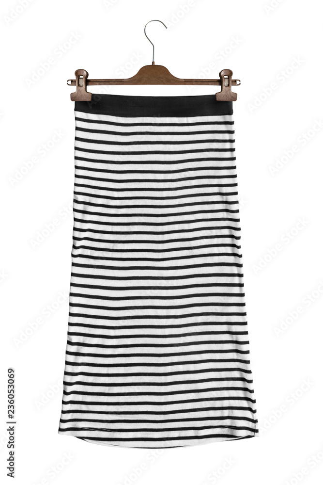 Skirt on clothes rack Skirt on clothes rack