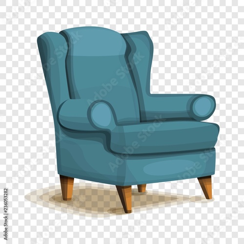 Armchair icon. Cartoon of armchair vector icon for web design  