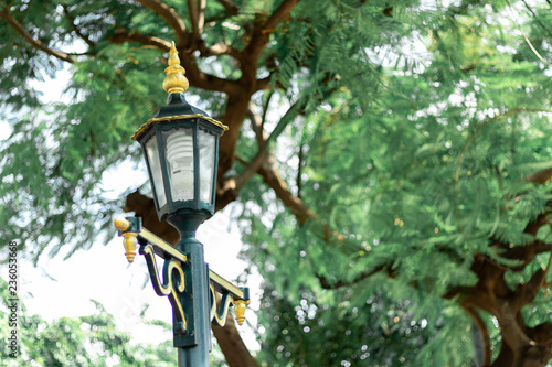 lantern in the garden