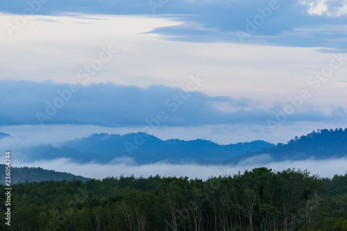 view of mountains © Thunwa