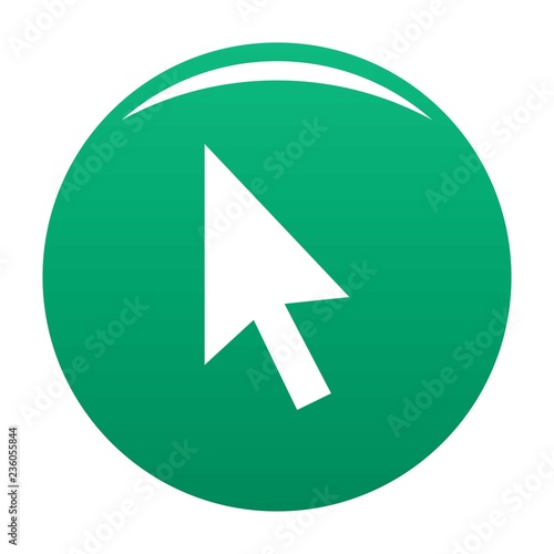 Cursor normal element icon. Simple illustration of cursor normal element vector icon for any design green Free Download Cursor normal element icon. Simple illustration of cursor normal element vector icon for any design green - GFXLoad