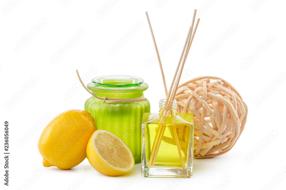 Fragrance sticks or bottle Scent diffuser with Lemon Fragrance sticks or bottle Scent diffuser with Lemon