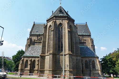 St. Ludmilla church in Prague, Czech Republic photo