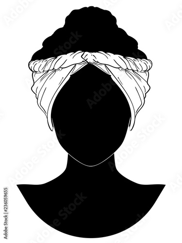 African style turban