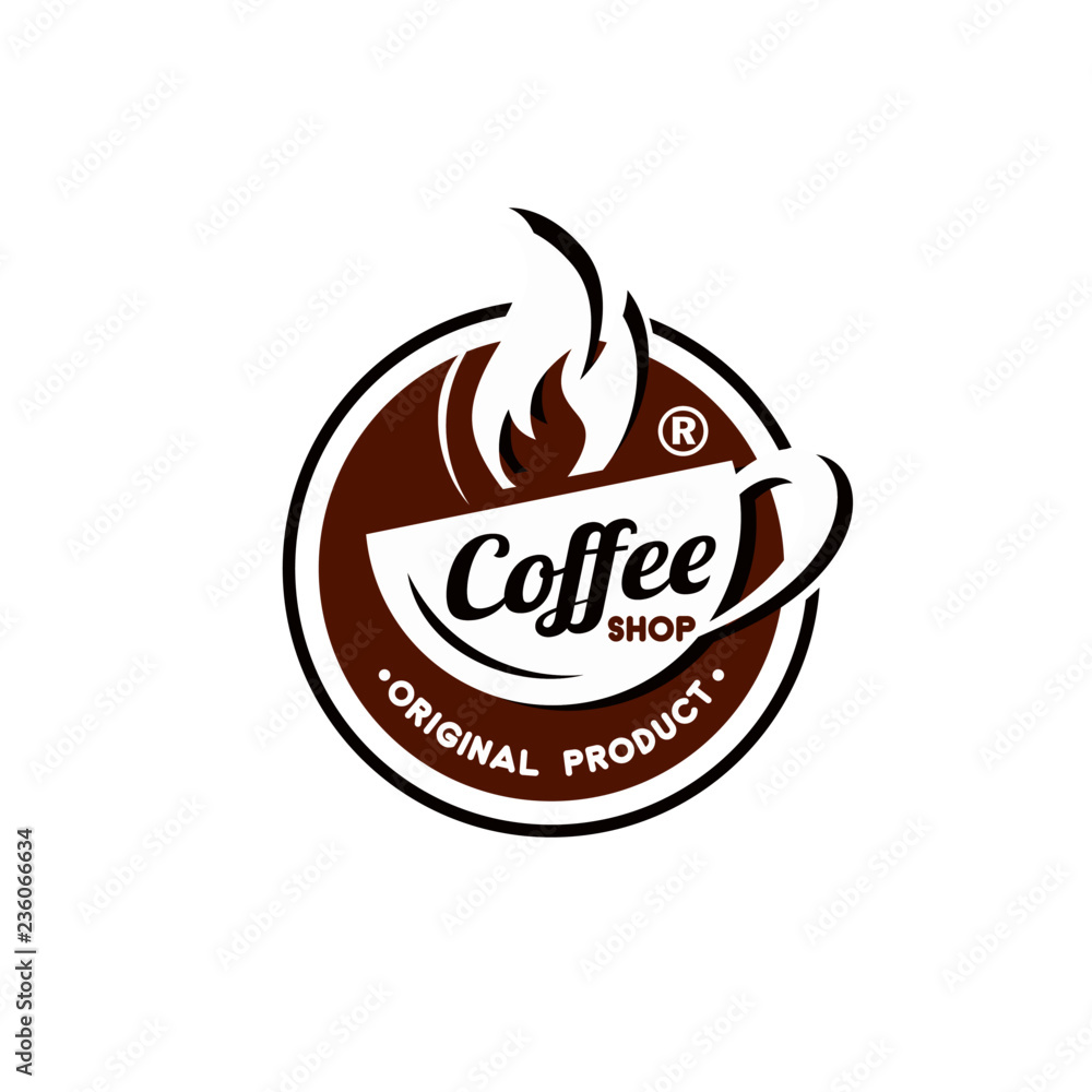 Fototapeta Vintage Coffee Shop Logos Vector
