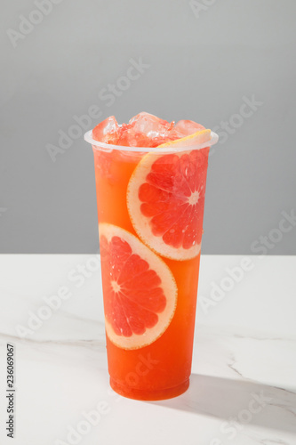 Grapefruit ice tea