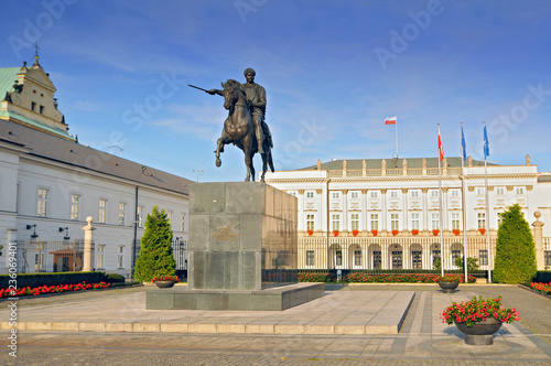 Poland, Koniecpolski Palace in Warsaw, Presidential Palace.