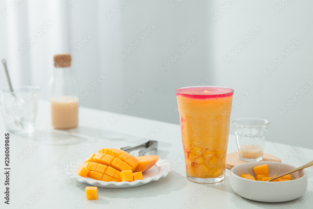 Mango mixed lactic acid bacteria drink Mango mixed lactic acid bacteria drink