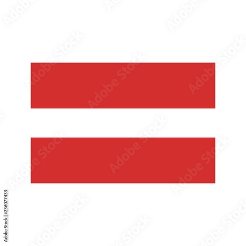 Equal To Vector Icon