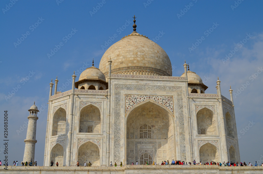 Mausolée du Taj Mahal, Agra, Inde(7)