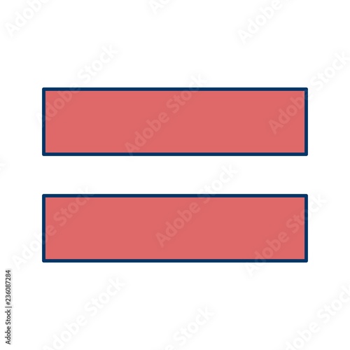 Equal To Vector Icon