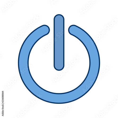 Shutdown Vector Icon photo