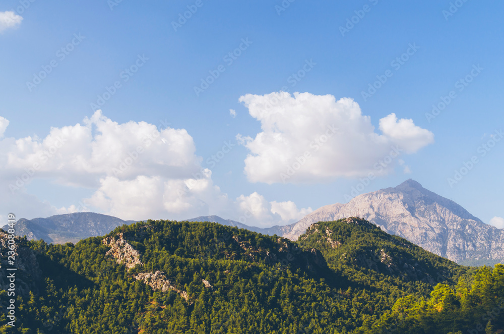 Tahtali near the Mediterranean Sea in Taurus Mountains, Turkey