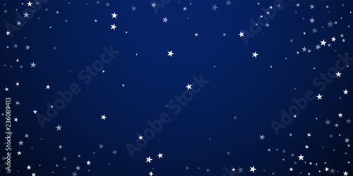 Random falling stars Christmas background. Subtle 