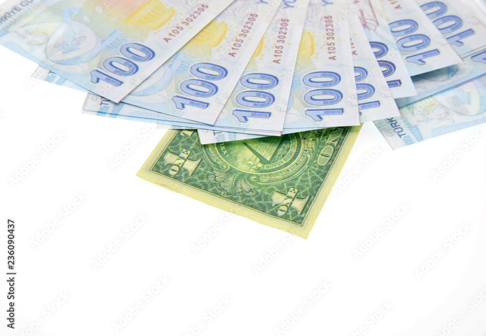 Fototapeta premium banknotes of different countries