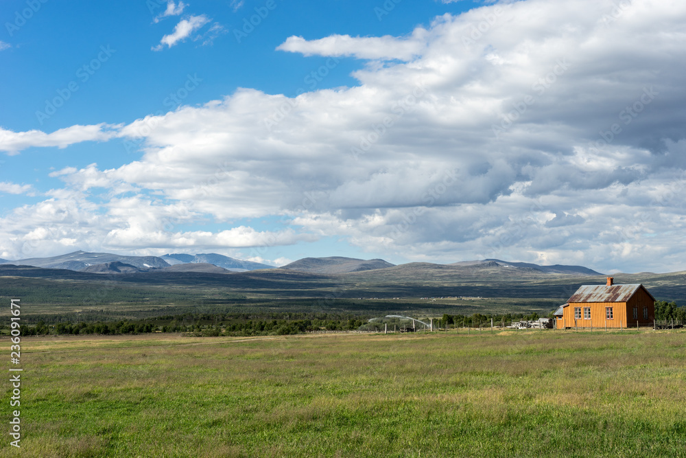 Blick auf die Berge des Dovrefjell Blick auf die Berge des Dovrefjell