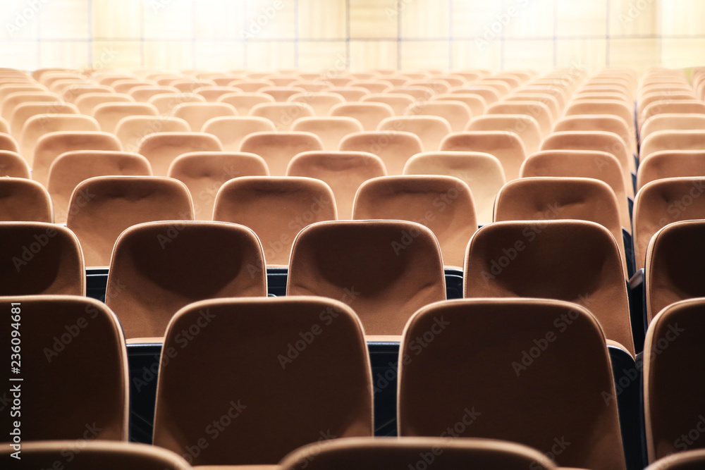 Naklejka premium Cinema,film,theatre chair photos